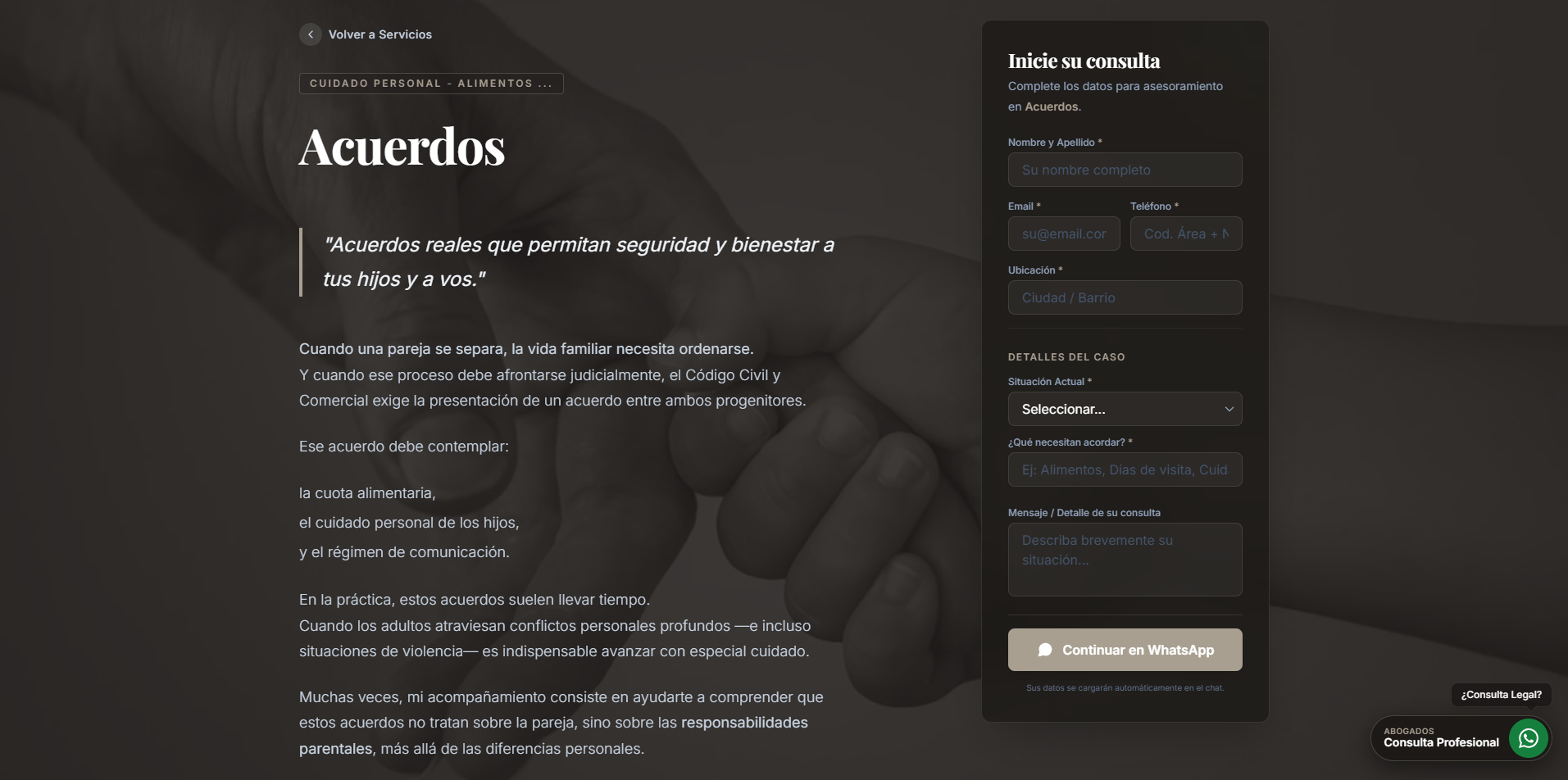 Fazzio Abogados – captura 6