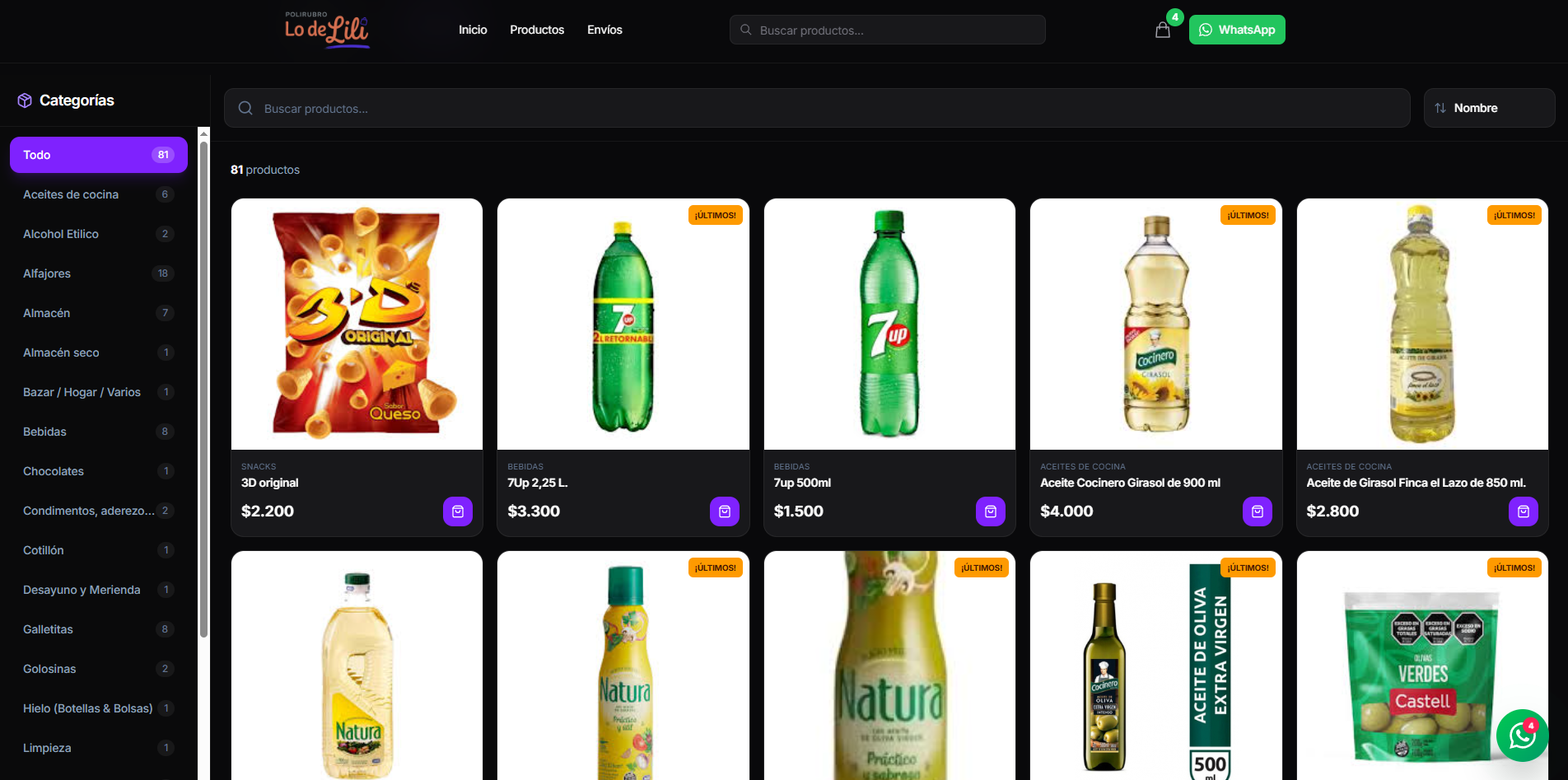 Polirubro Lo de Lili – captura 1