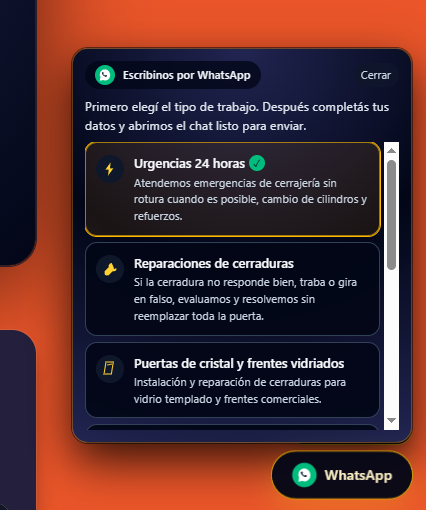 Cerrajería Maresca – captura 3