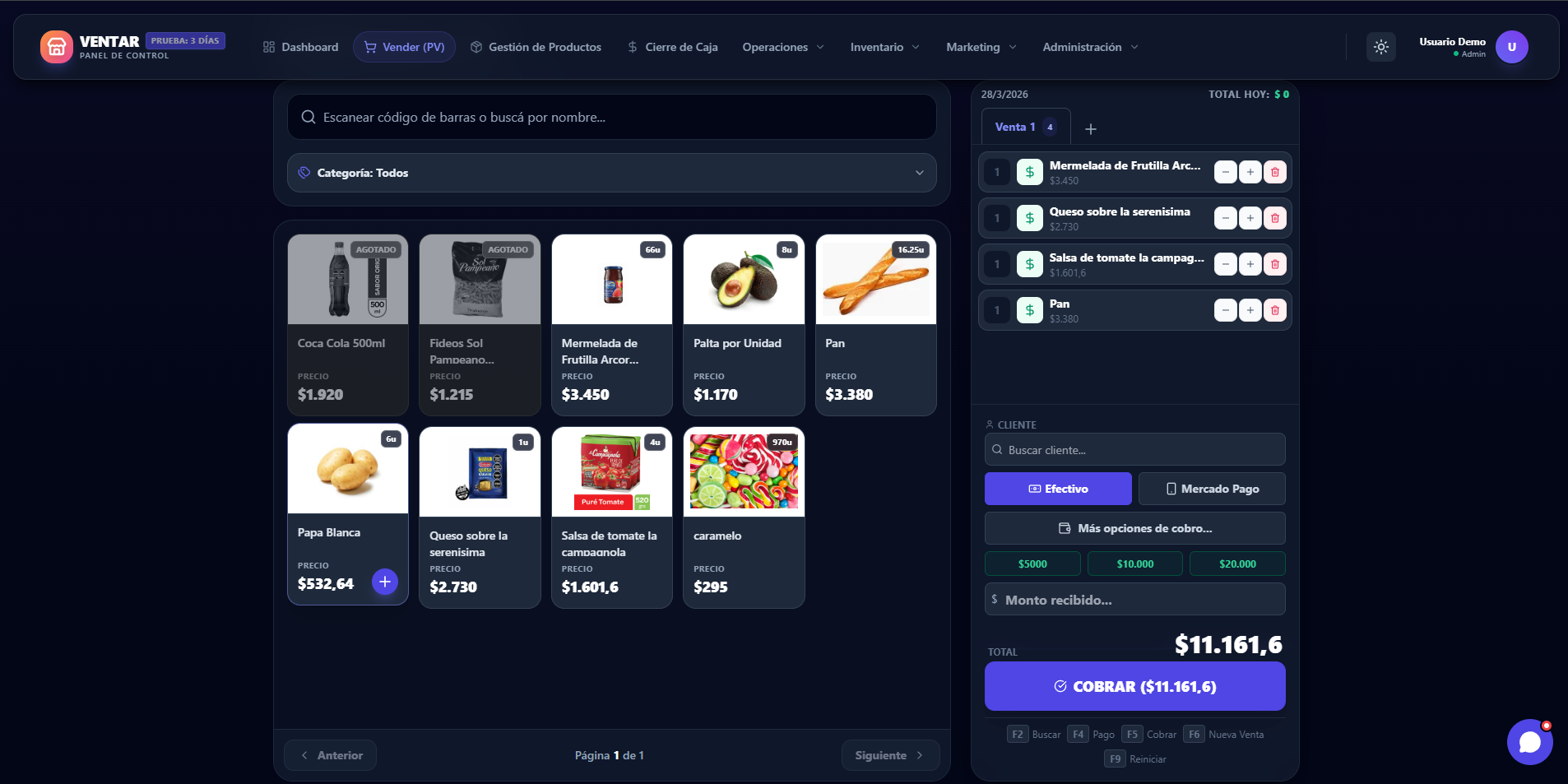 Ventar – captura 4